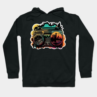 Retro Boombox Hoodie